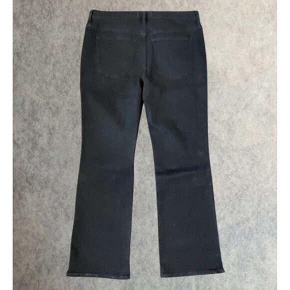 Madewell Jeans Black Mid Rise Kick Out Stretch Denim Womens Size 34 (tag 32) NEW - Picture 5 of 15